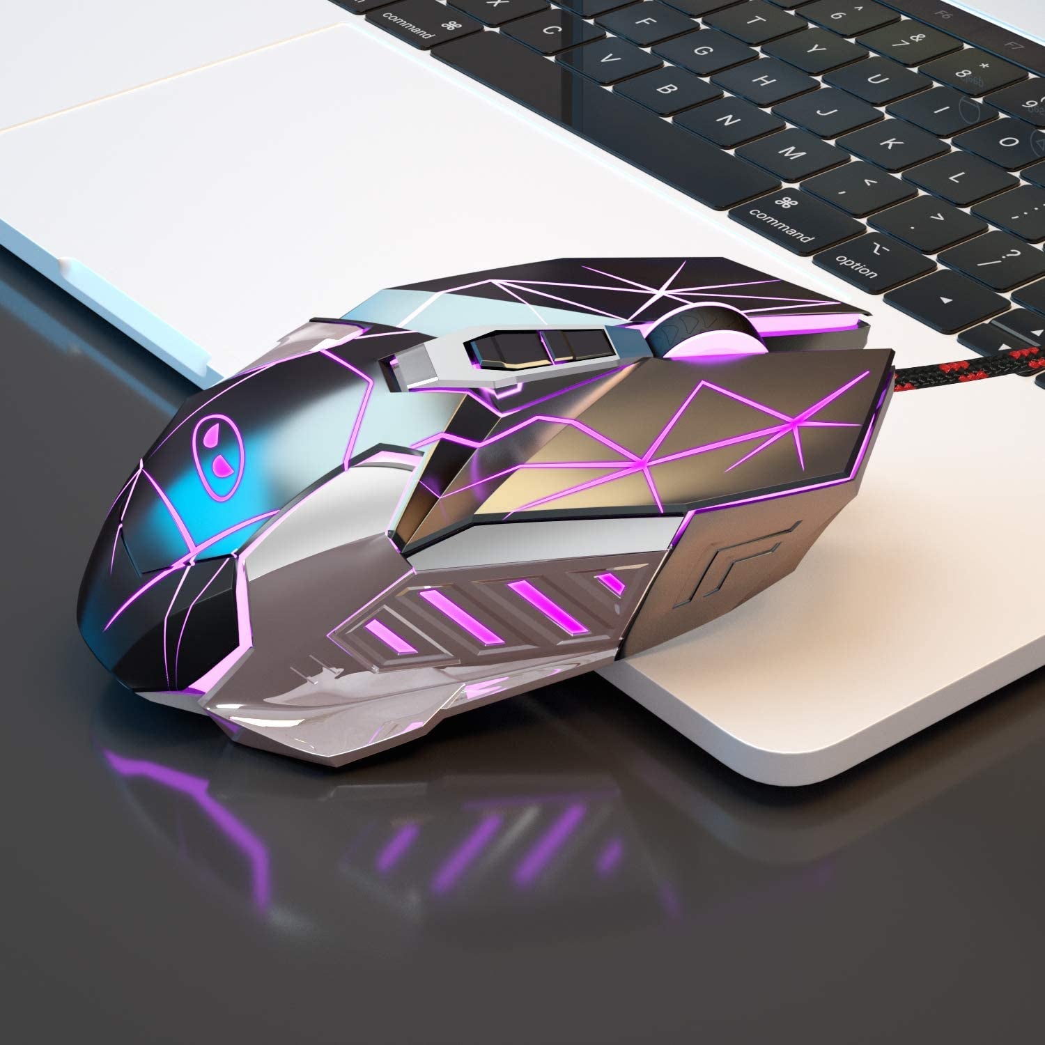 G10 Gaming Mouse Wired with 7 Breathing LED Colors.